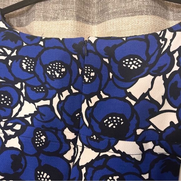 Talbots Blue And White Floral Dress Size 22W - Picture 5 of 11